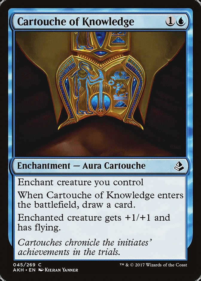 Cartouche of Knowledge [Amonkhet] | All Aboard Games