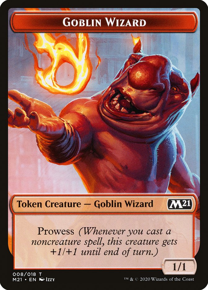 Goblin Wizard [Core Set 2021 Tokens] | All Aboard Games
