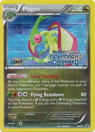 Flygon (BW53) (Staff Prerelease Promo) [Black & White: Black Star Promos] | All Aboard Games