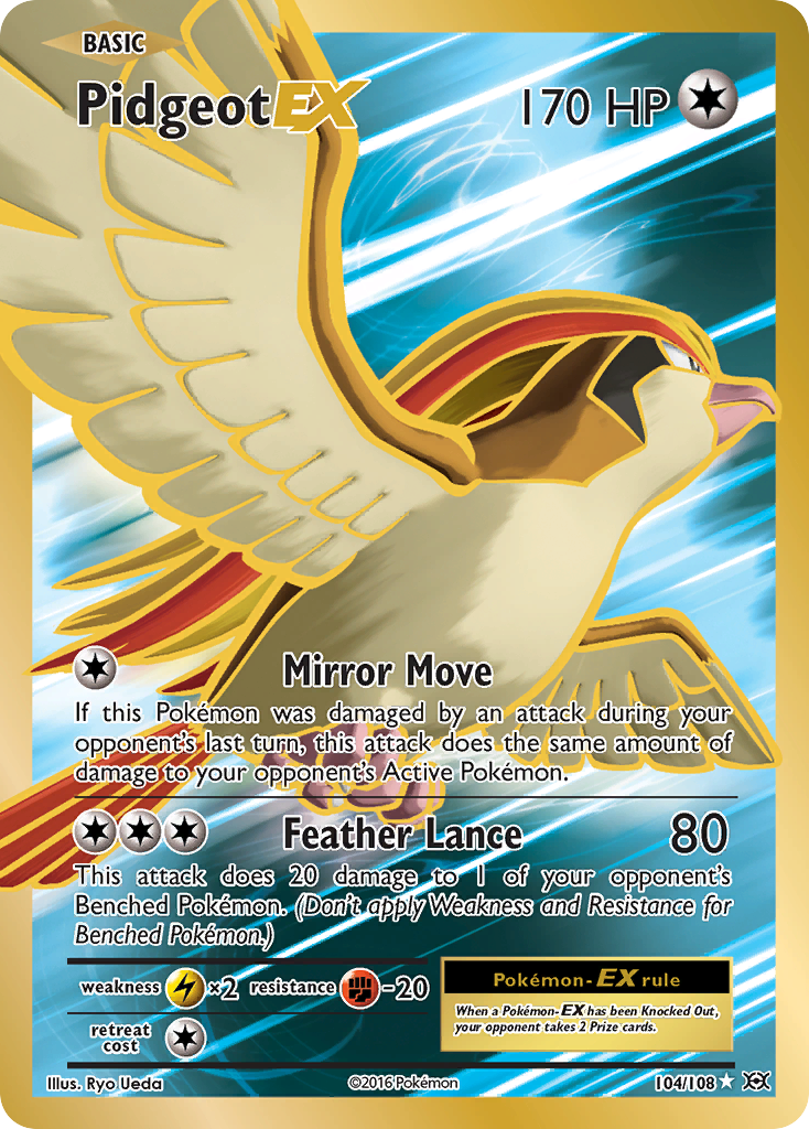 Pidgeot EX (104/108) [XY: Evolutions] | All Aboard Games