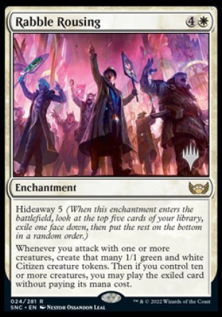Rabble Rousing (Promo Pack) [Streets of New Capenna Promos] | All Aboard Games