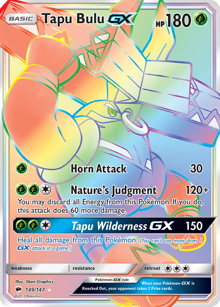 Tapu Bulu GX (149/147) [Sun & Moon: Burning Shadows] | All Aboard Games