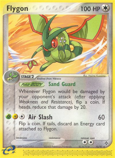 Flygon (15/97) [EX: Dragon] | All Aboard Games