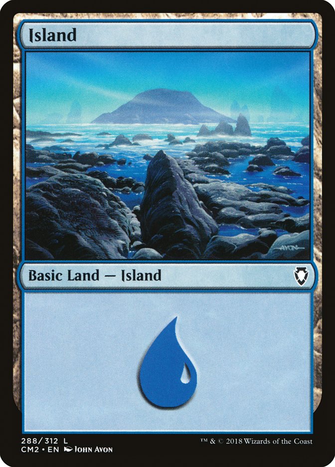 Island (288) [Commander Anthology Volume II] | All Aboard Games
