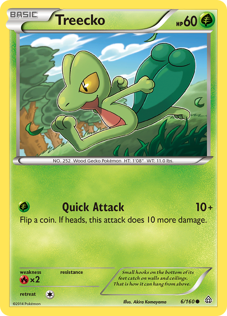 Treecko (6/160) [XY: Primal Clash] | All Aboard Games