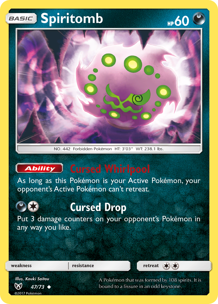 Spiritomb (47/73) [Sun & Moon: Shining Legends] | All Aboard Games