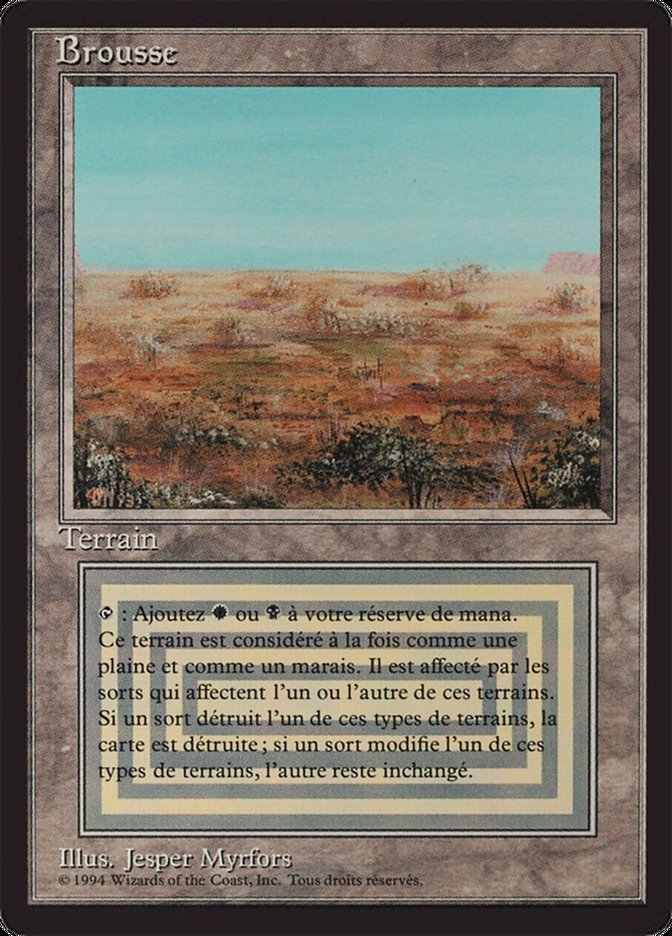 Scrubland [Foreign Black Border] | All Aboard Games