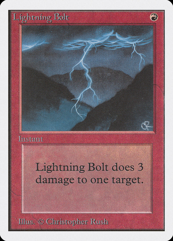 Lightning Bolt [Unlimited Edition] | All Aboard Games