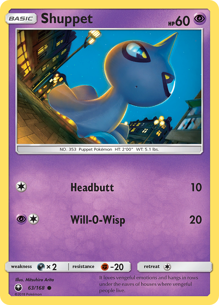 Shuppet (63/168) [Sun & Moon: Celestial Storm] | All Aboard Games