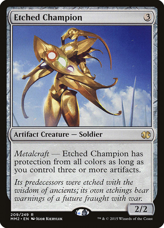 Etched Champion [Modern Masters 2015] | All Aboard Games
