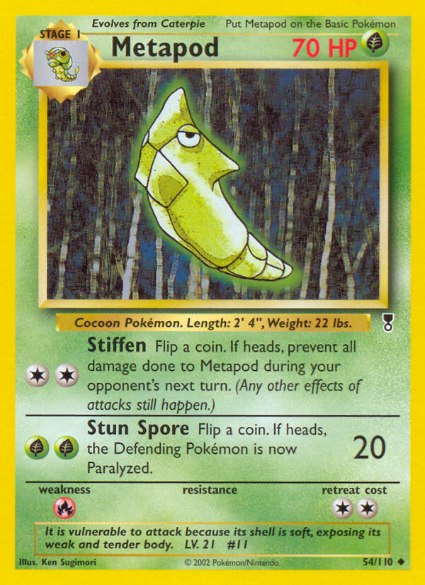 Metapod (54/110) [Legendary Collection] | All Aboard Games