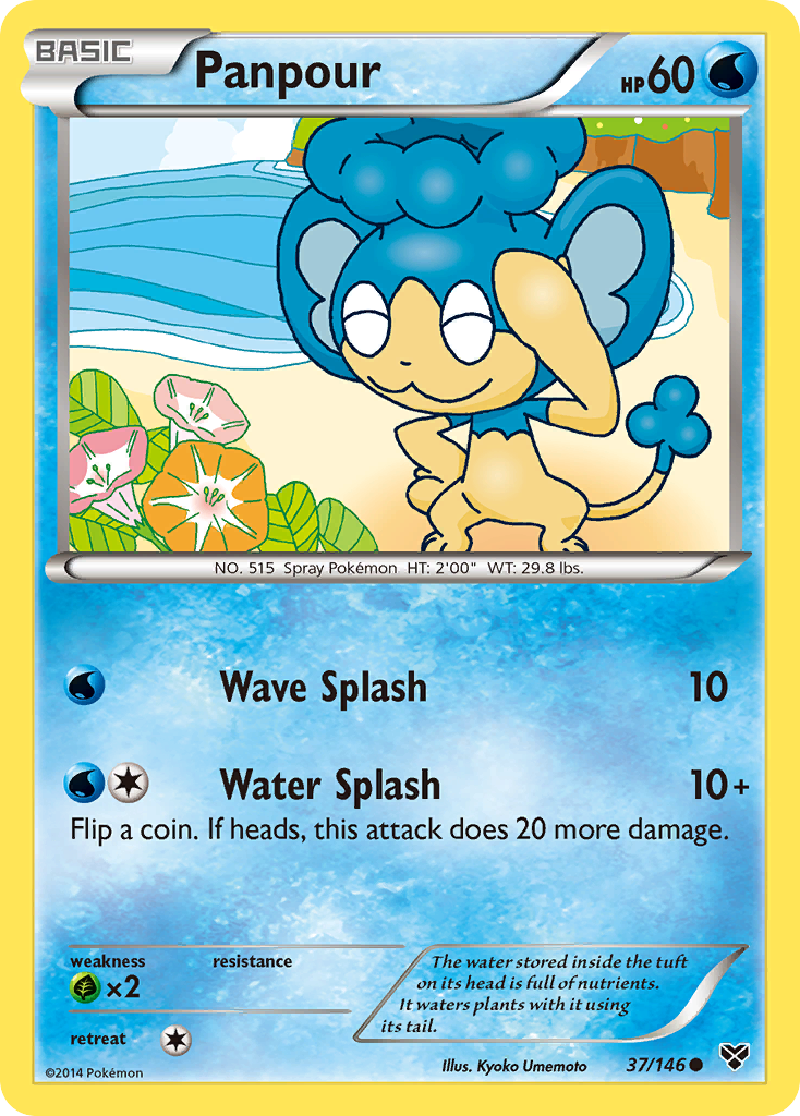 Panpour (37/146) [XY: Base Set] | All Aboard Games