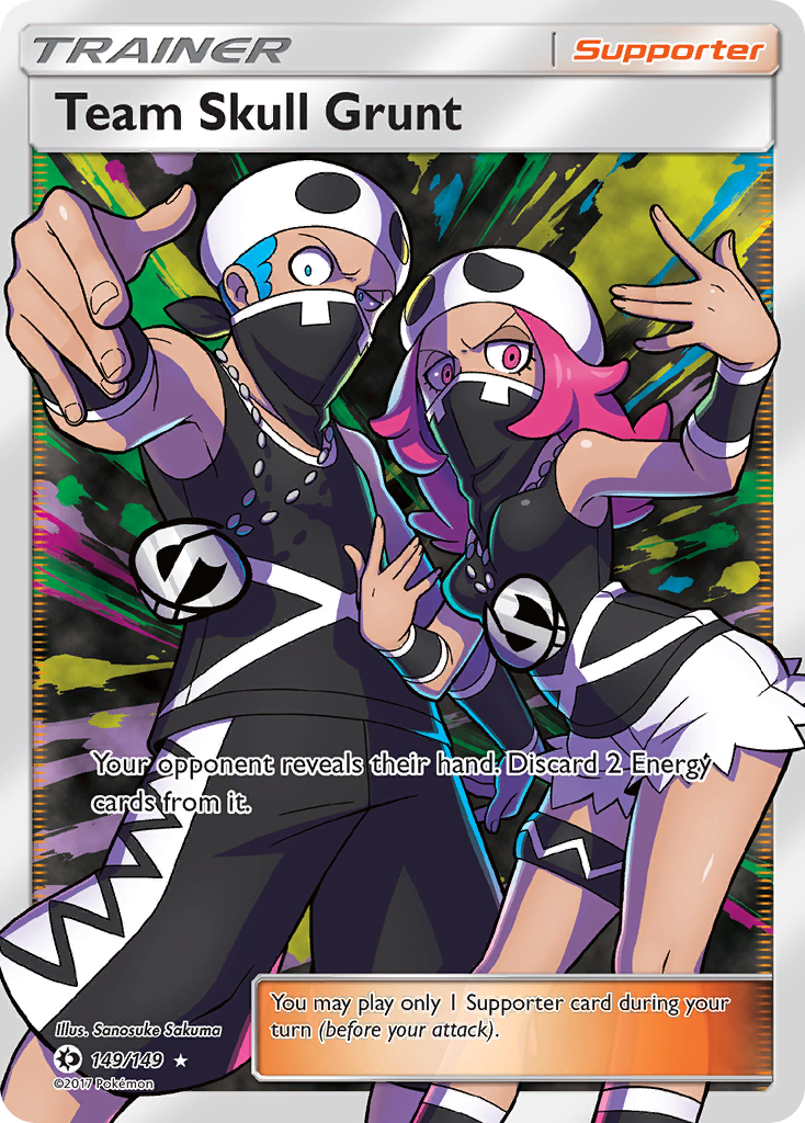 Team Skull Grunt (149/149) [Sun & Moon: Base Set] | All Aboard Games