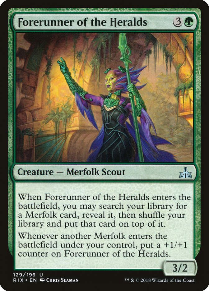 Forerunner of the Heralds [Rivals of Ixalan] | All Aboard Games