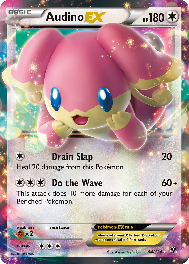 Audino EX (84/124) [XY: Fates Collide] | All Aboard Games
