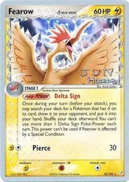 Fearow (18/100) (Delta Species) (Flyvees - Jun Hasebe) [World Championships 2007] | All Aboard Games