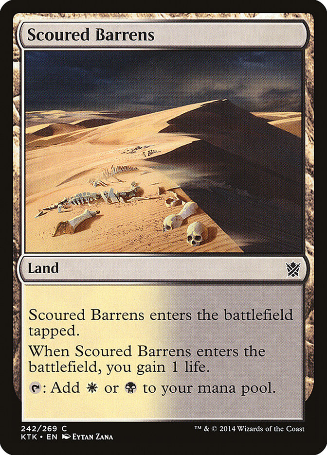 Scoured Barrens [Khans of Tarkir] | All Aboard Games
