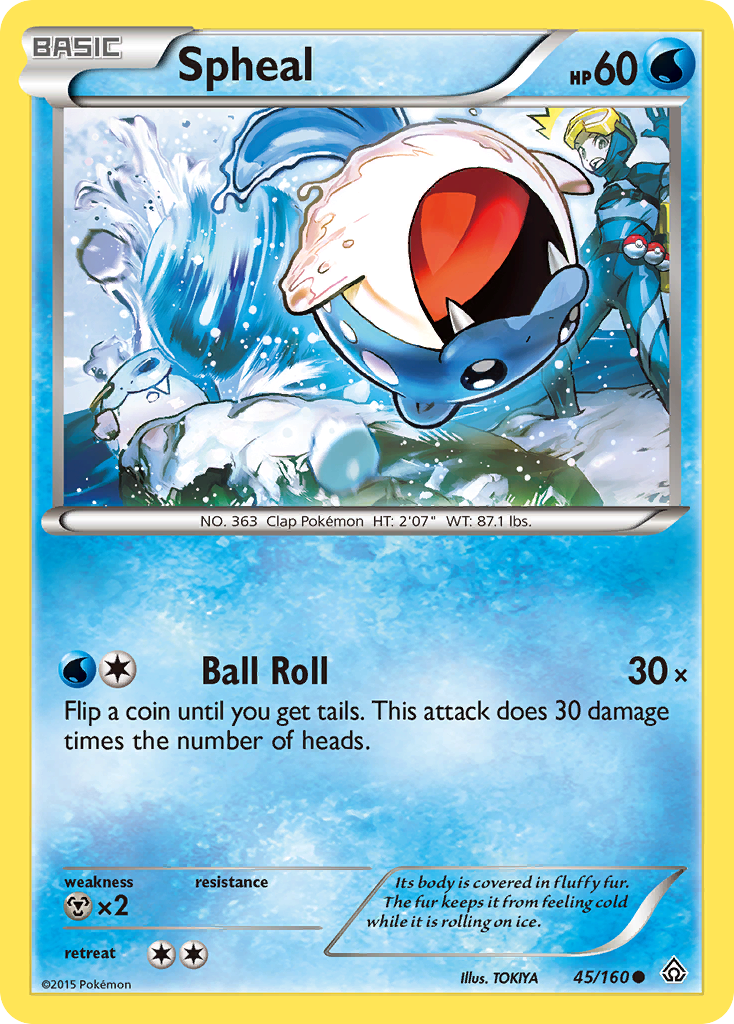 Spheal (45/160) [XY: Primal Clash] | All Aboard Games