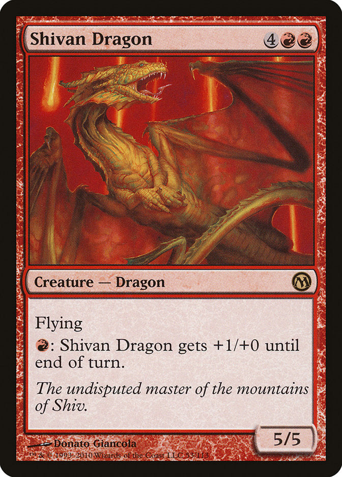 Shivan Dragon [Duels of the Planeswalkers] | All Aboard Games