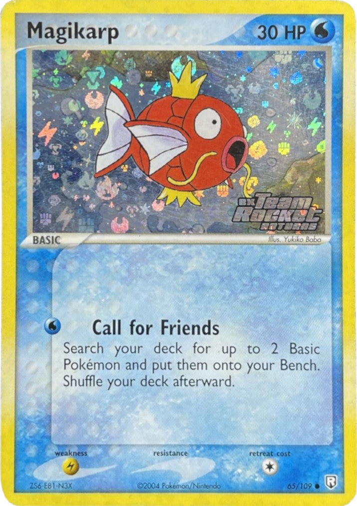 Magikarp (65/109) (Stamped) [EX: Team Rocket Returns] | All Aboard Games