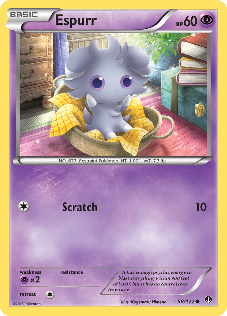 Espurr (58/122) [XY: BREAKpoint] | All Aboard Games