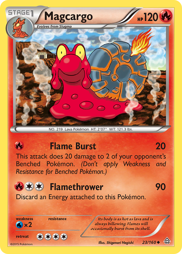 Magcargo (23/160) [XY: Primal Clash] | All Aboard Games