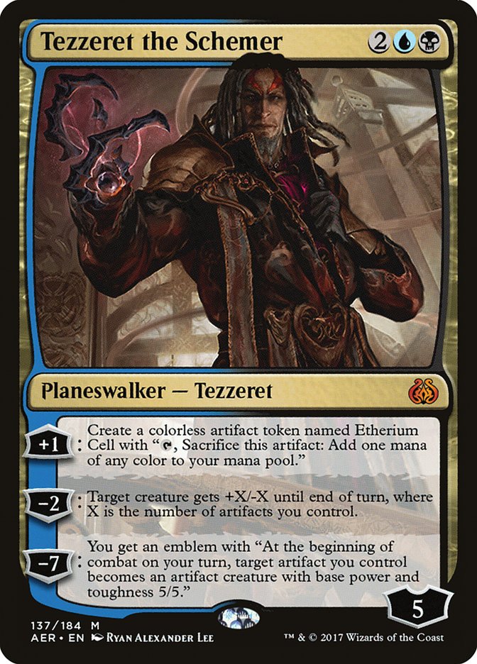 Tezzeret the Schemer [Aether Revolt] | All Aboard Games