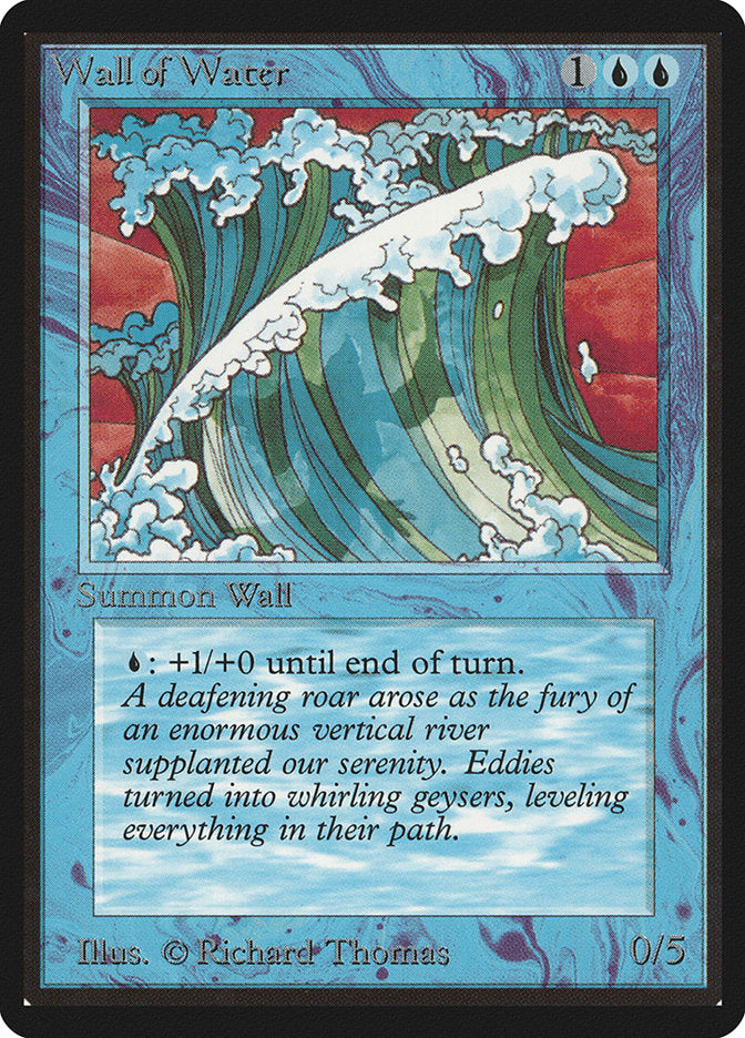 Wall of Water [Limited Edition Beta] | All Aboard Games