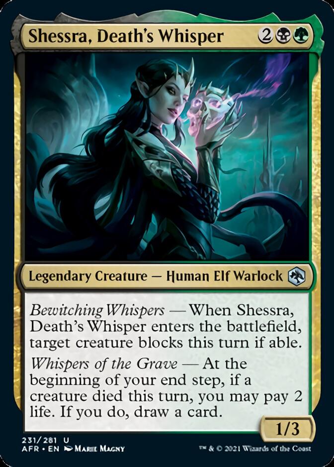 Shessra, Death's Whisper [Dungeons & Dragons: Adventures in the Forgotten Realms] | All Aboard Games