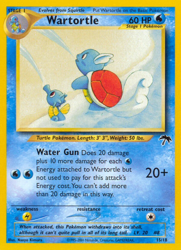 Wartortle (15/18) [Southern Islands] | All Aboard Games