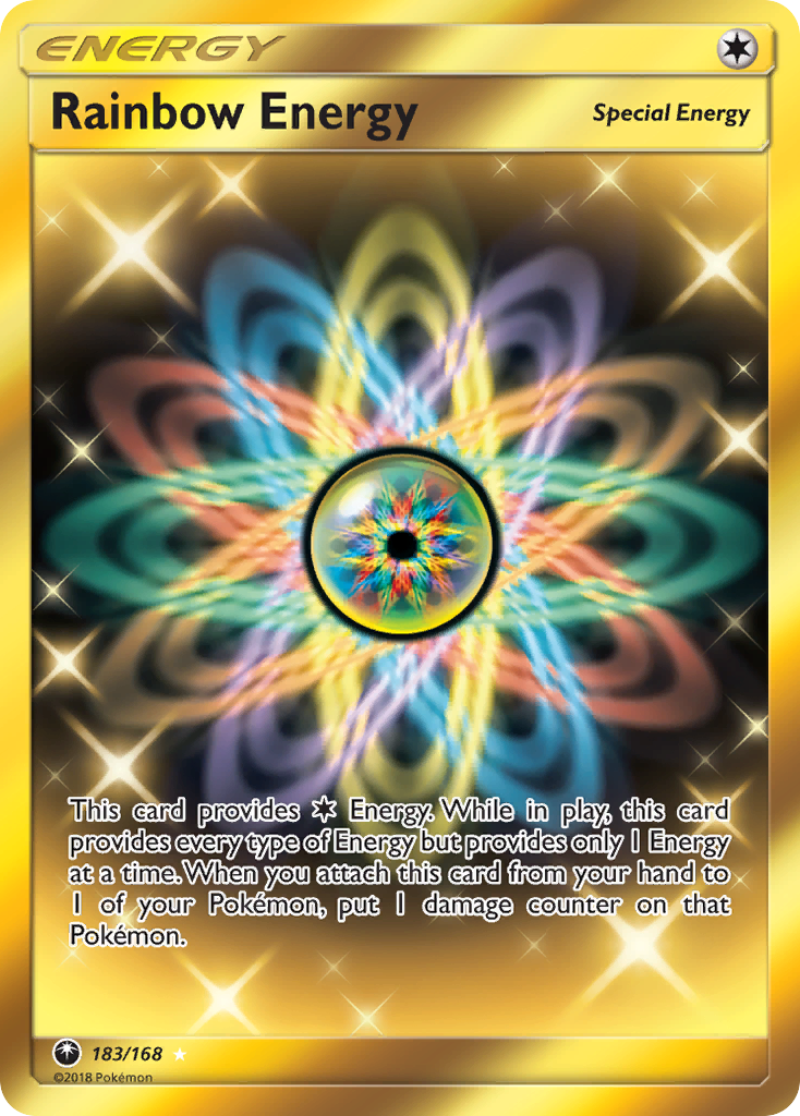 Rainbow Energy (183/168) [Sun & Moon: Celestial Storm] | All Aboard Games