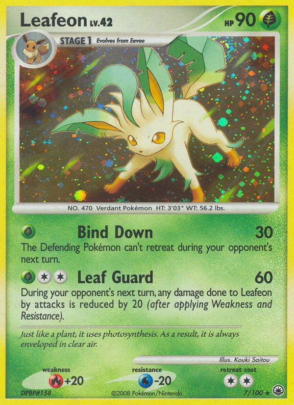 Leafeon (7/100) [Diamond & Pearl: Majestic Dawn] | All Aboard Games