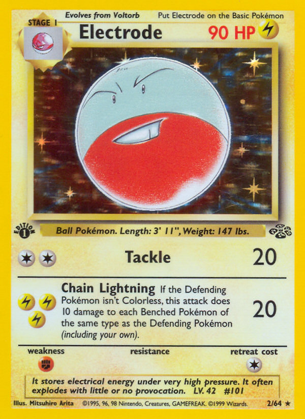 Electrode (2/64) [Jungle 1st Edition] | All Aboard Games
