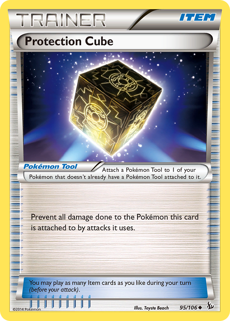 Protection Cube (95/106) [XY: Flashfire] | All Aboard Games