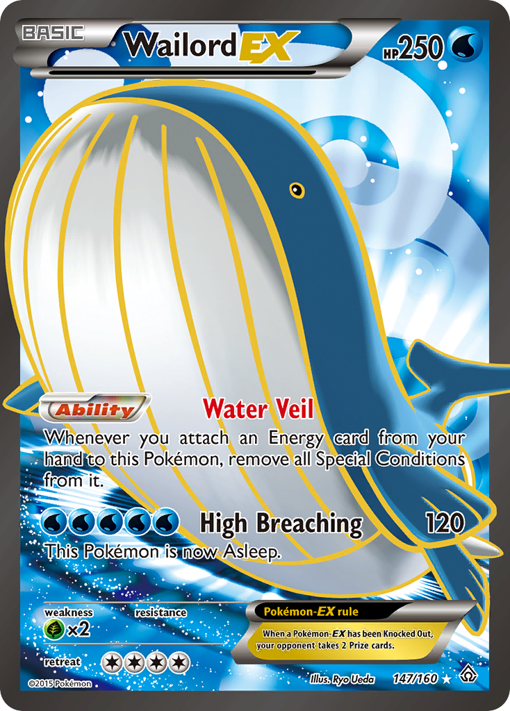 Wailord EX (147/160) [XY: Primal Clash] | All Aboard Games