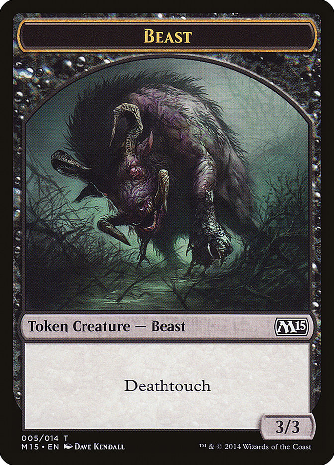 Beast (005/014) [Magic 2015 Tokens] | All Aboard Games