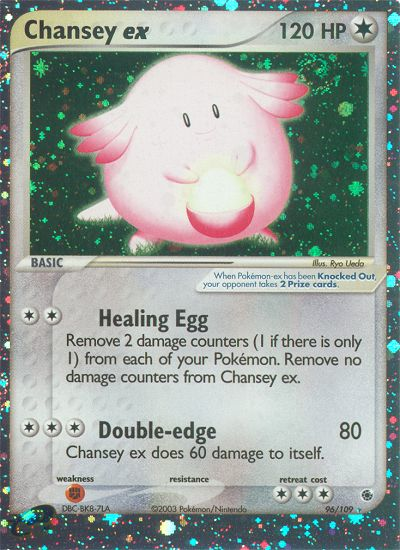 Chansey ex (96/109) [EX: Ruby & Sapphire] | All Aboard Games