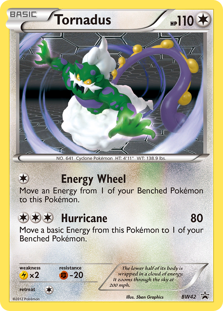 Tornadus (BW42) [Black & White: Black Star Promos] | All Aboard Games