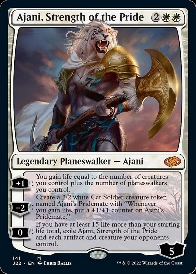 Ajani, Strength of the Pride [Jumpstart 2022] | All Aboard Games