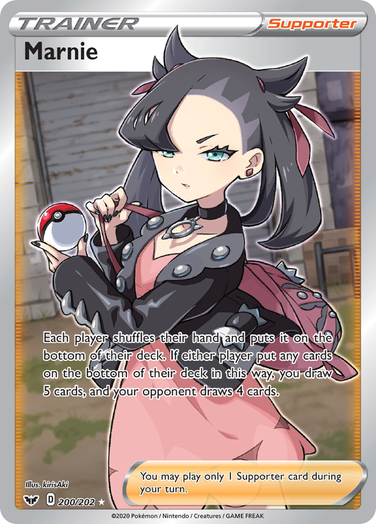 Marnie (200/202) [Sword & Shield: Base Set] | All Aboard Games