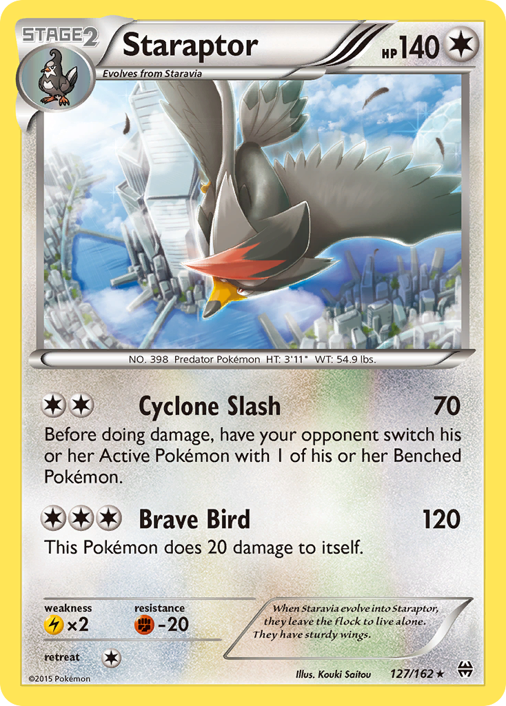 Staraptor (127/162) [XY: BREAKthrough] | All Aboard Games