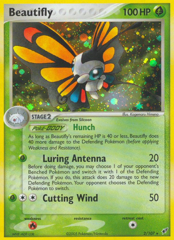 Beautifly (2/107) [EX: Deoxys] | All Aboard Games