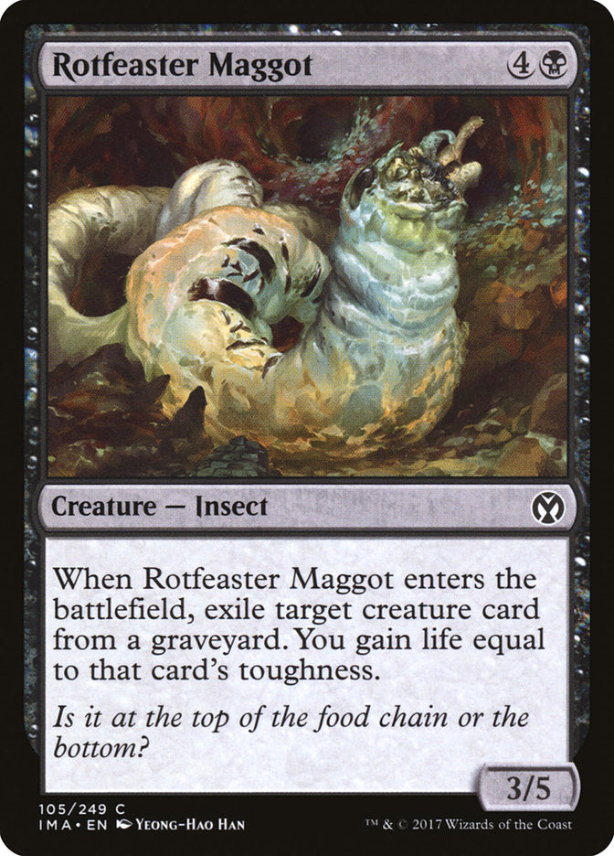 Rotfeaster Maggot [Iconic Masters] | All Aboard Games