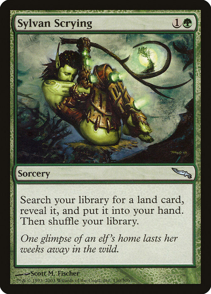 Sylvan Scrying [Mirrodin] | All Aboard Games