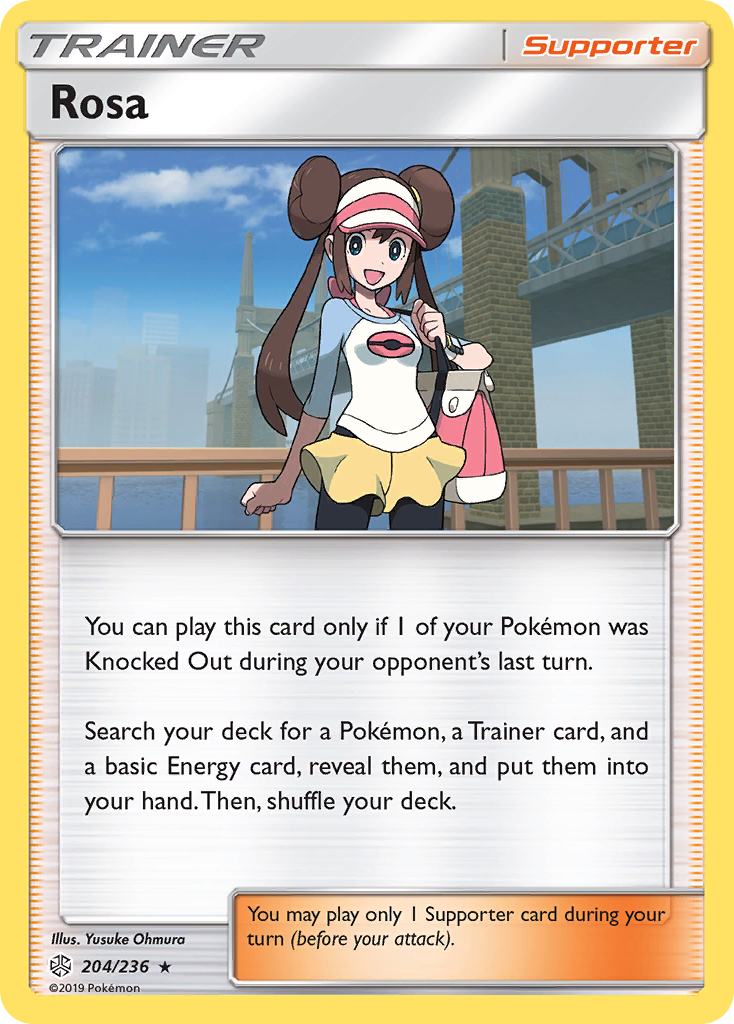 Rosa (204/236) [Sun & Moon: Cosmic Eclipse] | All Aboard Games