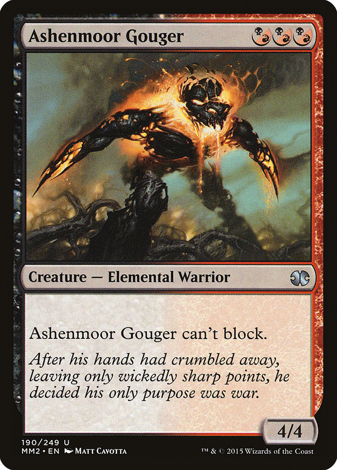 Ashenmoor Gouger [Modern Masters 2015] | All Aboard Games