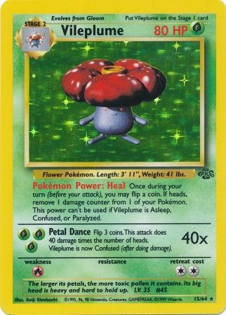 Vileplume (15/64) [Jungle Unlimited] | All Aboard Games