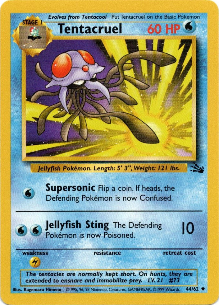 Tentacruel (44/62) [Fossil Unlimited] | All Aboard Games