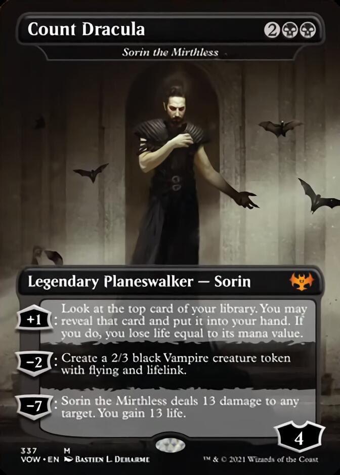 Sorin the Mirthless - Count Dracula [Innistrad: Crimson Vow] | All Aboard Games