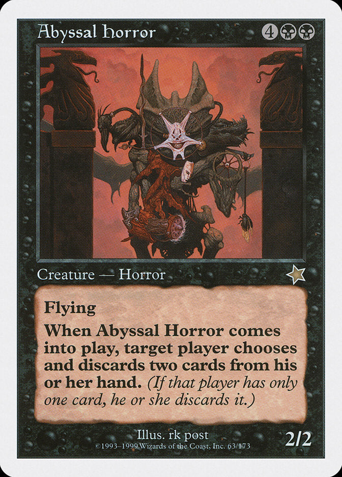 Abyssal Horror [Starter 1999] | All Aboard Games